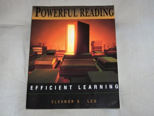 Powerful Reading, Efficient Learning 1st 1994 9780023697623 Front Cover