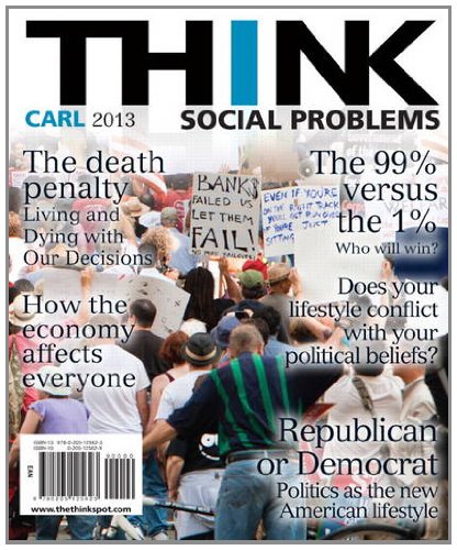 THINK Social Problems  2nd 2013 (Revised) 9780205125623 Front Cover