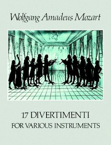 17 Divertimenti for Various Instruments  Reprint  9780486238623 Front Cover