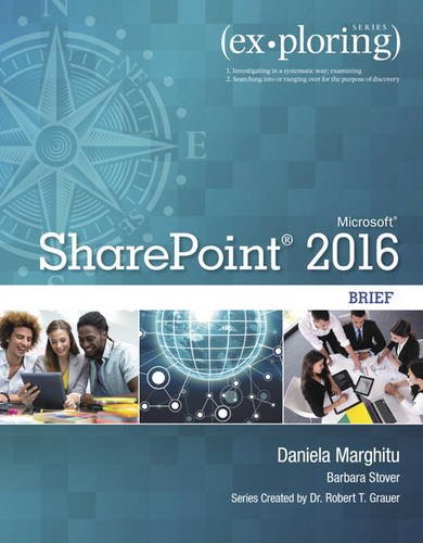 Exploring Microsoft SharePoint 2016 Brief   2018 9780134497624 Front Cover