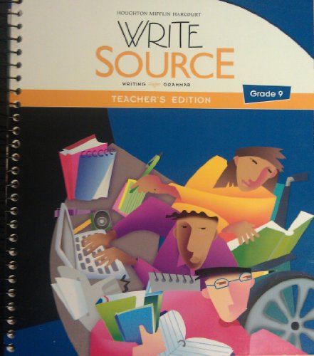 Write Source  Teachers Edition, Instructors Manual, etc.  9780547484624 Front Cover