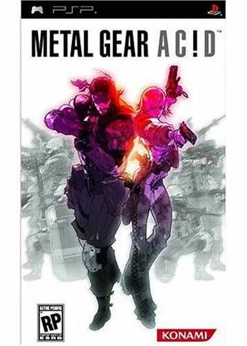 Metal Gear Acid Sony PSP artwork