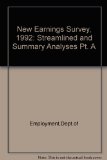 New Earnings Survey Streamlined and Summary Analyses - Description of the 1992 N/A 9780117293625 Front Cover