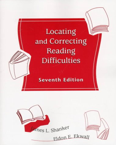 Locating and Correcting Reading Difficulties  7th 1998 9780138629625 Front Cover