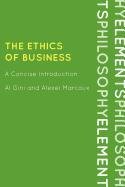 Ethics of Business A Concise Introduction  2012 9780742561625 Front Cover