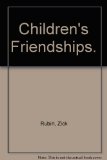 Children's Friendships   1980 9780006358626 Front Cover