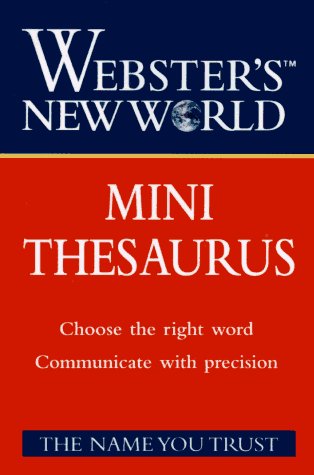 Mini Thesaurus   1997 9780028620626 Front Cover