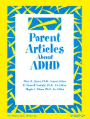 Parent Articles about ADHD N/A 9780127844626 Front Cover