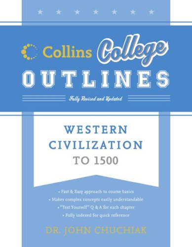 Western Civilization To 1500  4th 2006 9780060881627 Front Cover