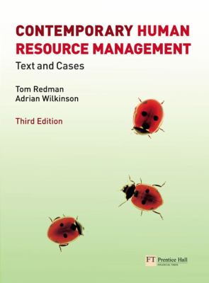 Contemporary Human Resource Management  2009 9780273728627 Front Cover