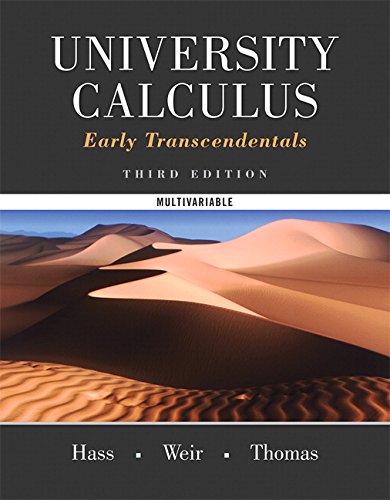 University Calculus, Early Transcendentals, Multivariable + Mymathlab Access Card:   2015 9780321999627 Front Cover