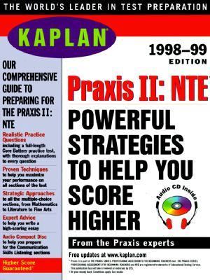 Praxis II NTE, 1998-99 N/A 9780684847627 Front Cover