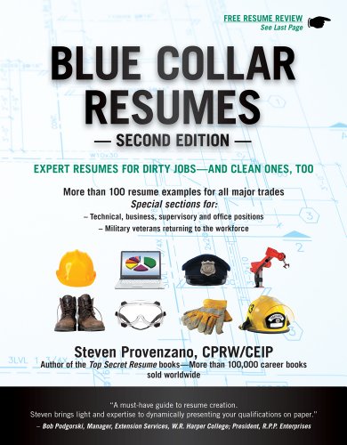 Blue Collar Resumes  2nd 2013 9781133702627 Front Cover