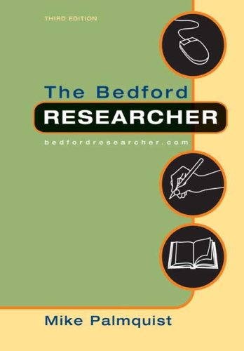 Bedford Researcher  3rd 9780312475628 Front Cover