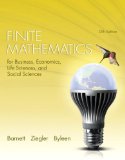 Finite Mathematics for Business, Economics, Life Sciences and Social Sciences + New Mymathlab With Pearson Etext Access Card:   2014 9780321947628 Front Cover
