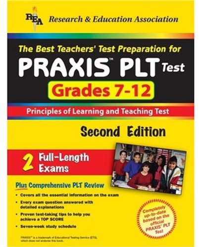 Best Teachers' Test Preparation for PRAXIS II PLT Test  2nd 2005 9780738600628 Front Cover