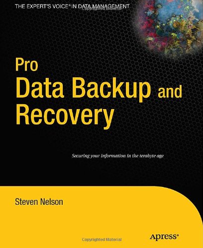 Pro Data Backup and Recovery   2011 9781430226628 Front Cover
