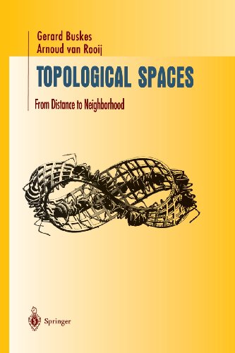 Topological Spaces From Distance to Neighborhood  1997 9781461268628 Front Cover
