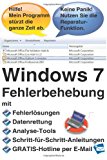 Windows 7 Fehlerbehebung  N/A 9781492226628 Front Cover