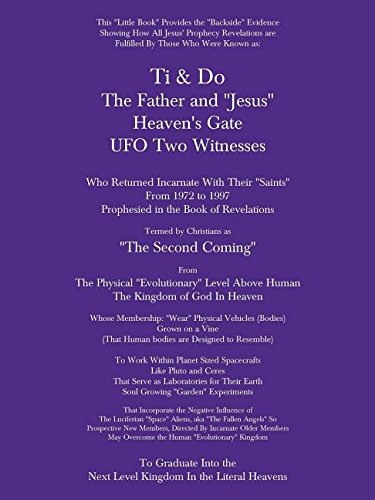 Ti and Do Father and ?Jesus? Heaven?s Gate UFO Two Witnesses   2017 9781524657628 Front Cover