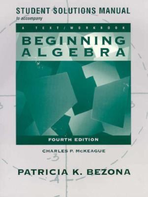 Beginning Algebra 4th (Student Manual, Study Guide, etc.) 9780030033629 Front Cover