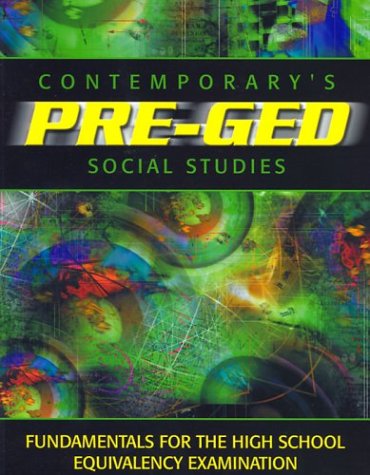 Pre-GED Satellite Book: Social Studies   2001 9780072527629 Front Cover