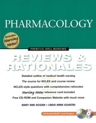 Pharmacology Reviews and Rationales  2005 9780130304629 Front Cover