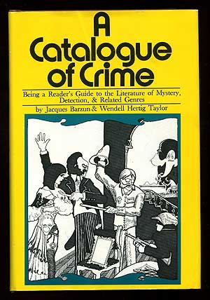 Catalogue of Crime   1989 9780060102630 Front Cover