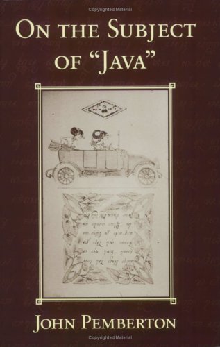 On the Subject of Java   1994 9780801499630 Front Cover