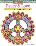 Peace and Love Coloring Book  N/A 9781574219630 Front Cover