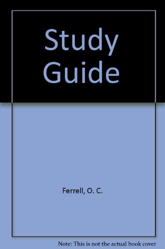 Study Guide  5th 2006 9780072973631 Front Cover