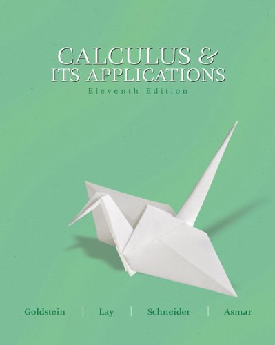 Calculus and Its Applications  11th 2007 (Revised) 9780131919631 Front Cover