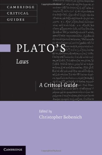Plato's 'Laws' A Critical Guide  2010 9780521884631 Front Cover