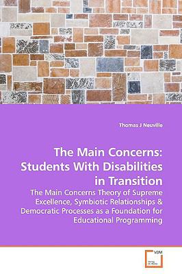 Main Concerns Students with Disabilities in Transition  2009 9783639161632 Front Cover