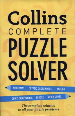Collins Complete Puzzle Solver   2011 9780007393633 Front Cover