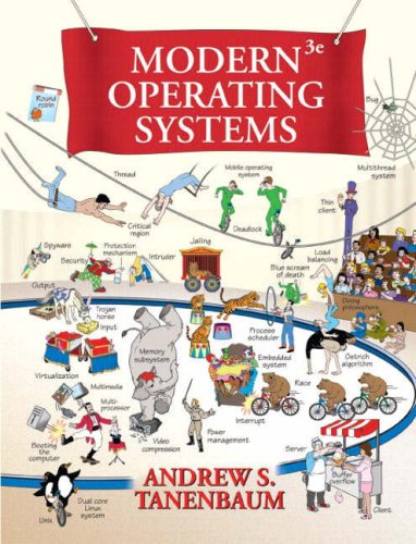 Modern Operating Systems  3rd 2008 9780136006633 Front Cover