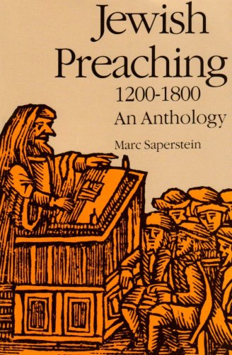 Jewish Preaching, 1200-1800 An Anthology Reprint  9780300052633 Front Cover