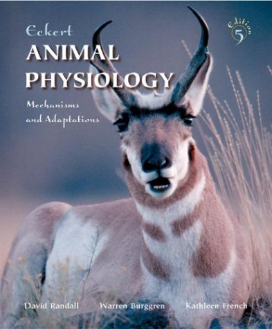 Eckert Animal Physiology  5th 2002 9780716738633 Front Cover
