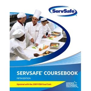SERVSAFE COURSEBOOK-W/EXAM ANS N/A 9781582802633 Front Cover