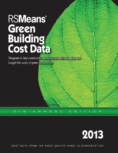 Green Building Cost Data 2013:   2012 9781936335633 Front Cover