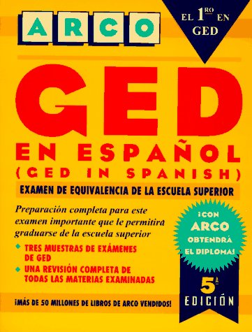 Arco GED en Espanol - GED in Spanish  5th 9780028610634 Front Cover