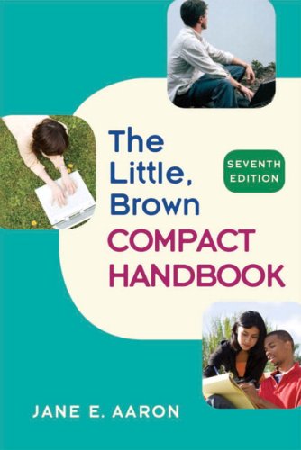 Little, Brown Compact Handbook  7th 2010 9780205651634 Front Cover