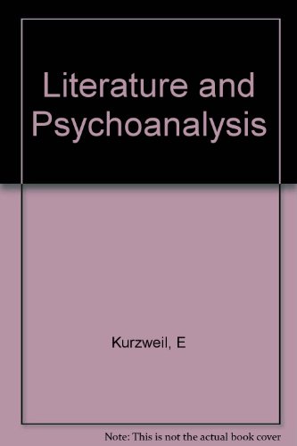 Literature and Psychoanalysis  1983 9780231052634 Front Cover