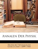 Annalen der Physik N/A 9781148863634 Front Cover