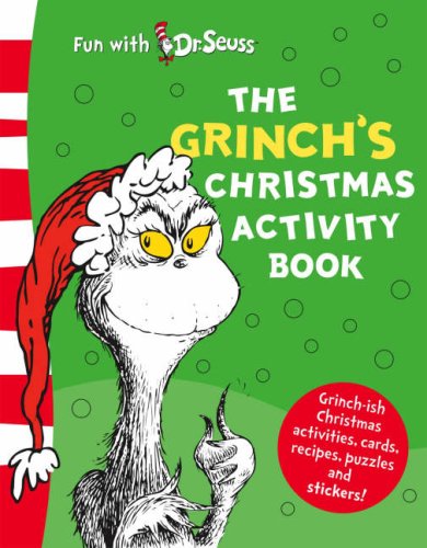 Grinch's Christmas Activity Book  2007 9780007258635 Front Cover