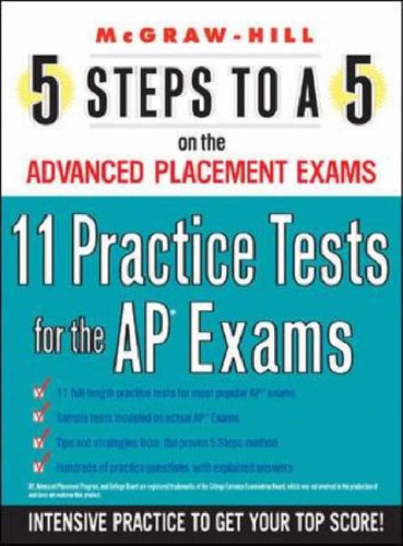 5 Steps to A 5 11 Practice Subject Tests for the AP Exams  2006 9780071464635 Front Cover