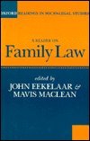 Reader on Family Law   1994 9780198763635 Front Cover
