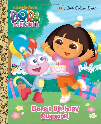 Dora's Birthday Surprise! (Dora the Explorer)  N/A 9780375861635 Front Cover