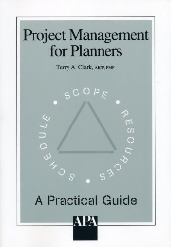 Project Management for Planners   2002 9781884829635 Front Cover