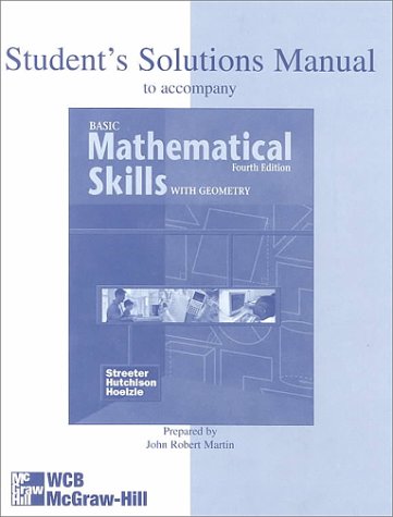 Basic Math Skills : Geometry 4th 1998 9780070125636 Front Cover